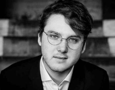 Black and white photo of Phillip Leslie. 